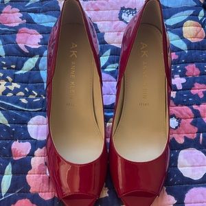 Anne Klein Peep Toe Pumps